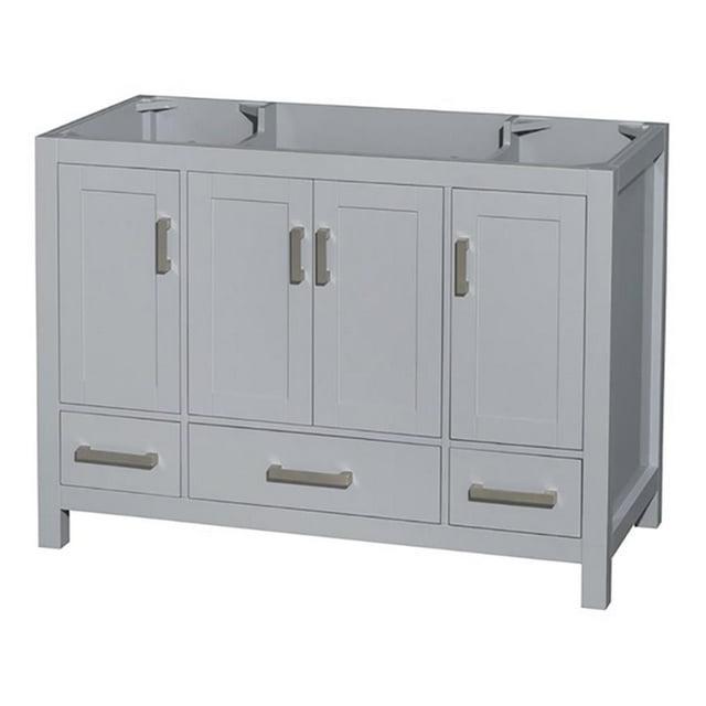 Wyndham Collection Sheffield 47" Freestanding Single Vanity Base Only