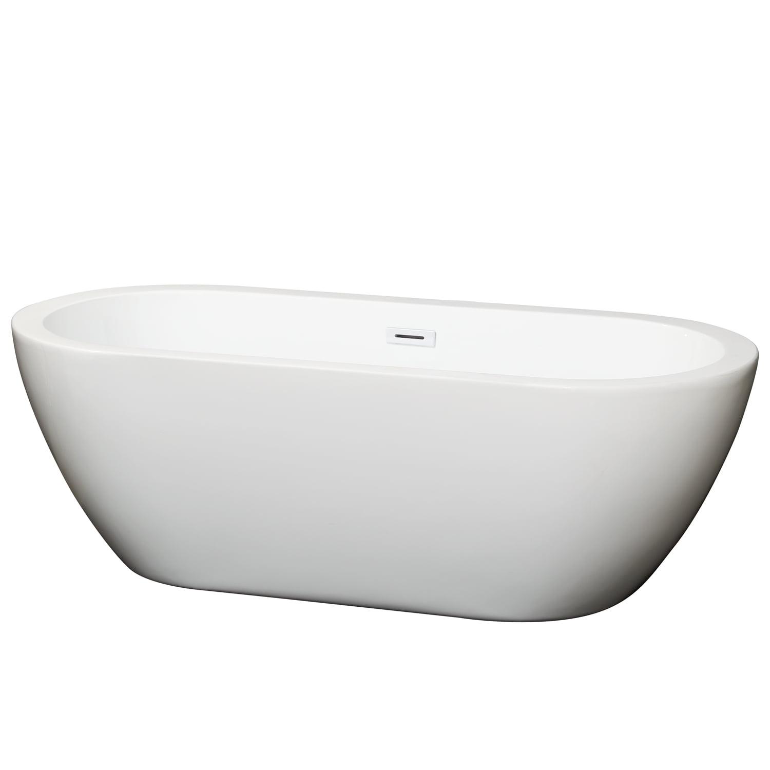 Soho 68'' x 30.5'' Freestanding Soaking Acrylic Bathtub