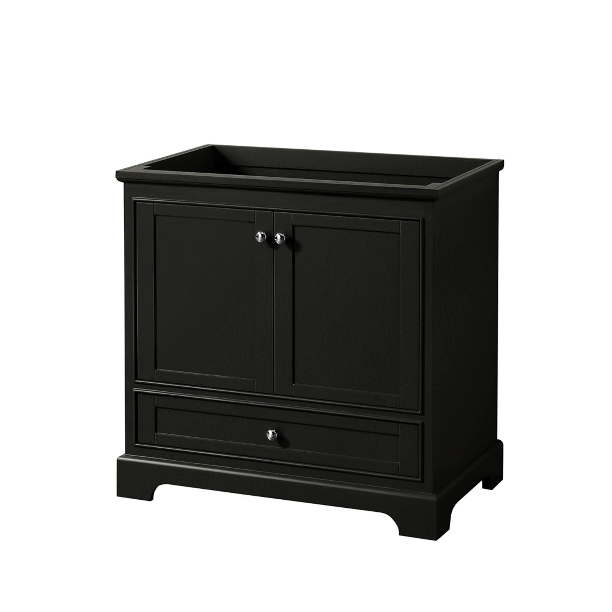 Wyndham Collection Deborah 35" Single Bathroom Vanity Base Only