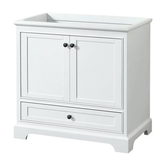 Wyndham Collection Deborah 35" Single Bathroom Vanity Base Only