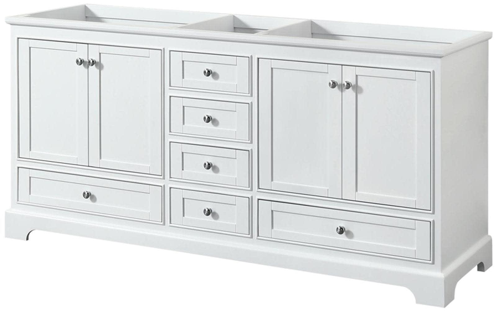 Deborah 71" Double Bathroom Vanity Base Only