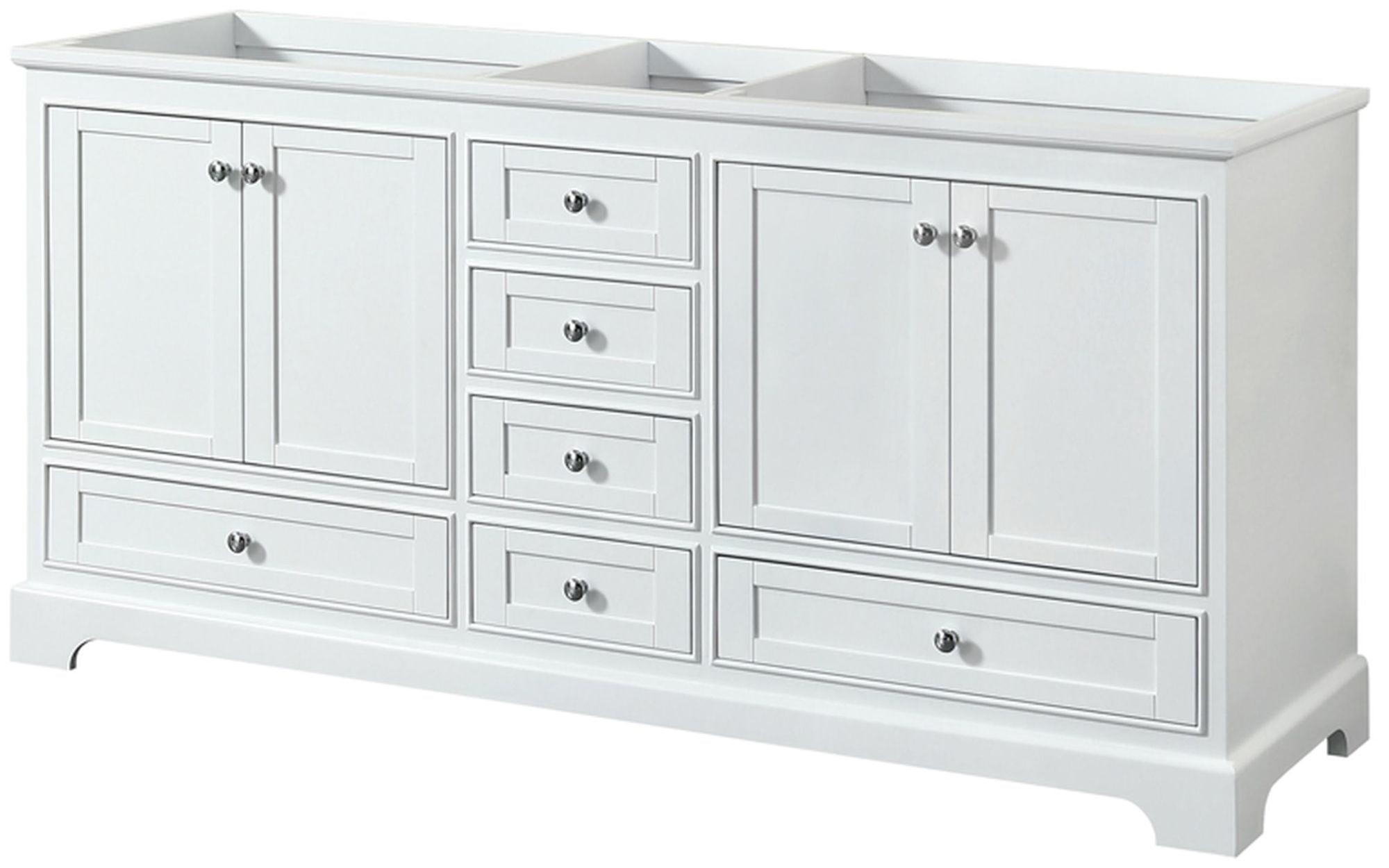 Deborah 71" Double Bathroom Vanity Base Only