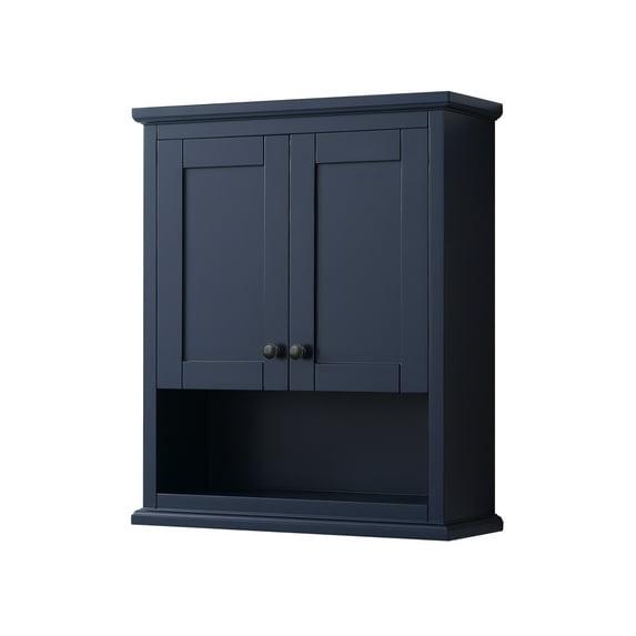 Wyndham Collection Avery Solid Wood Wall Over The Toilet Storage