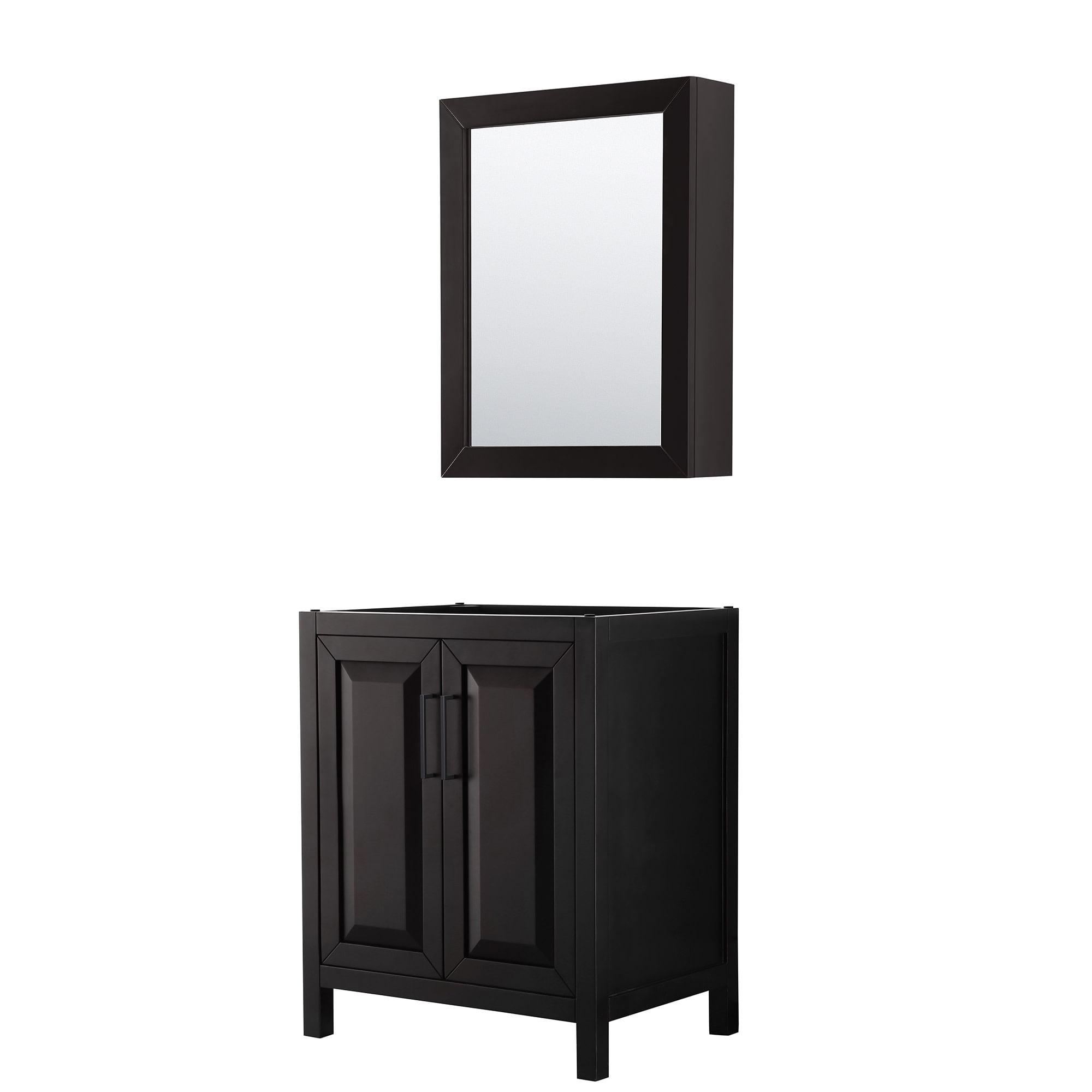 Daria 29" Single Bathroom Vanity Base Only with Medicine Cabinet