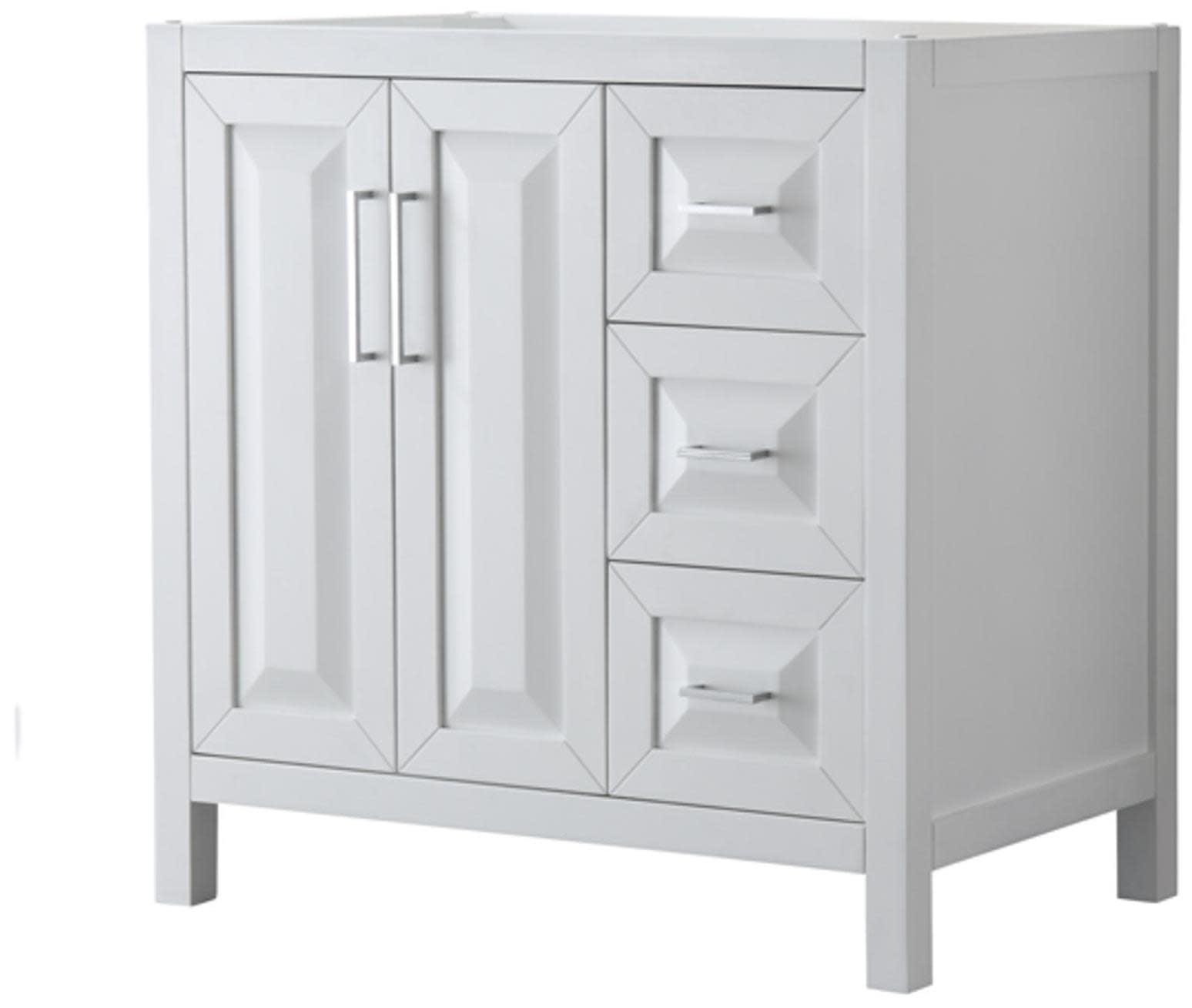 Wyndham Collection Daria 35" Single Bathroom Vanity Base Only