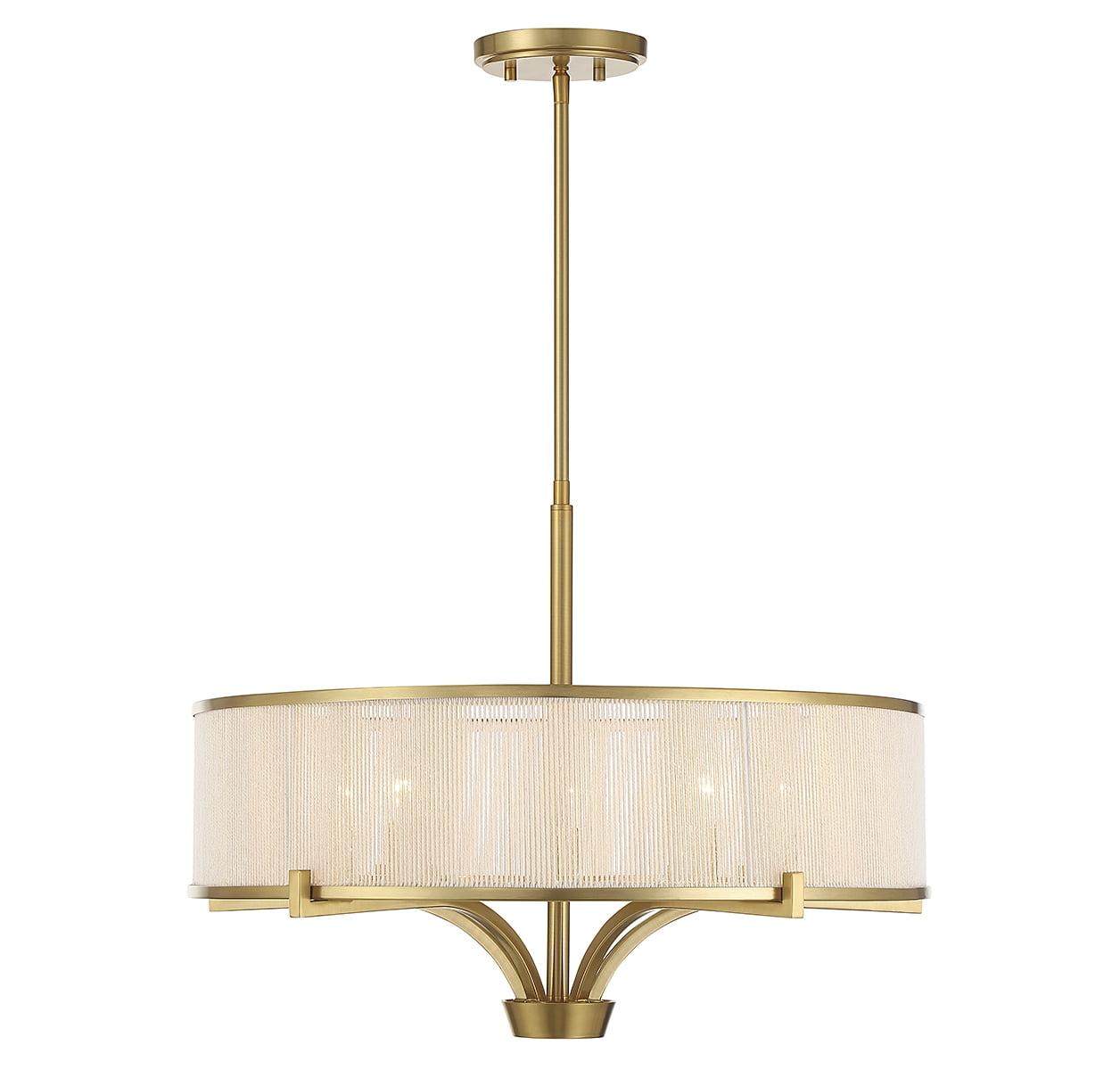 Wynwood 5-Light Chandelier in Warm Brass