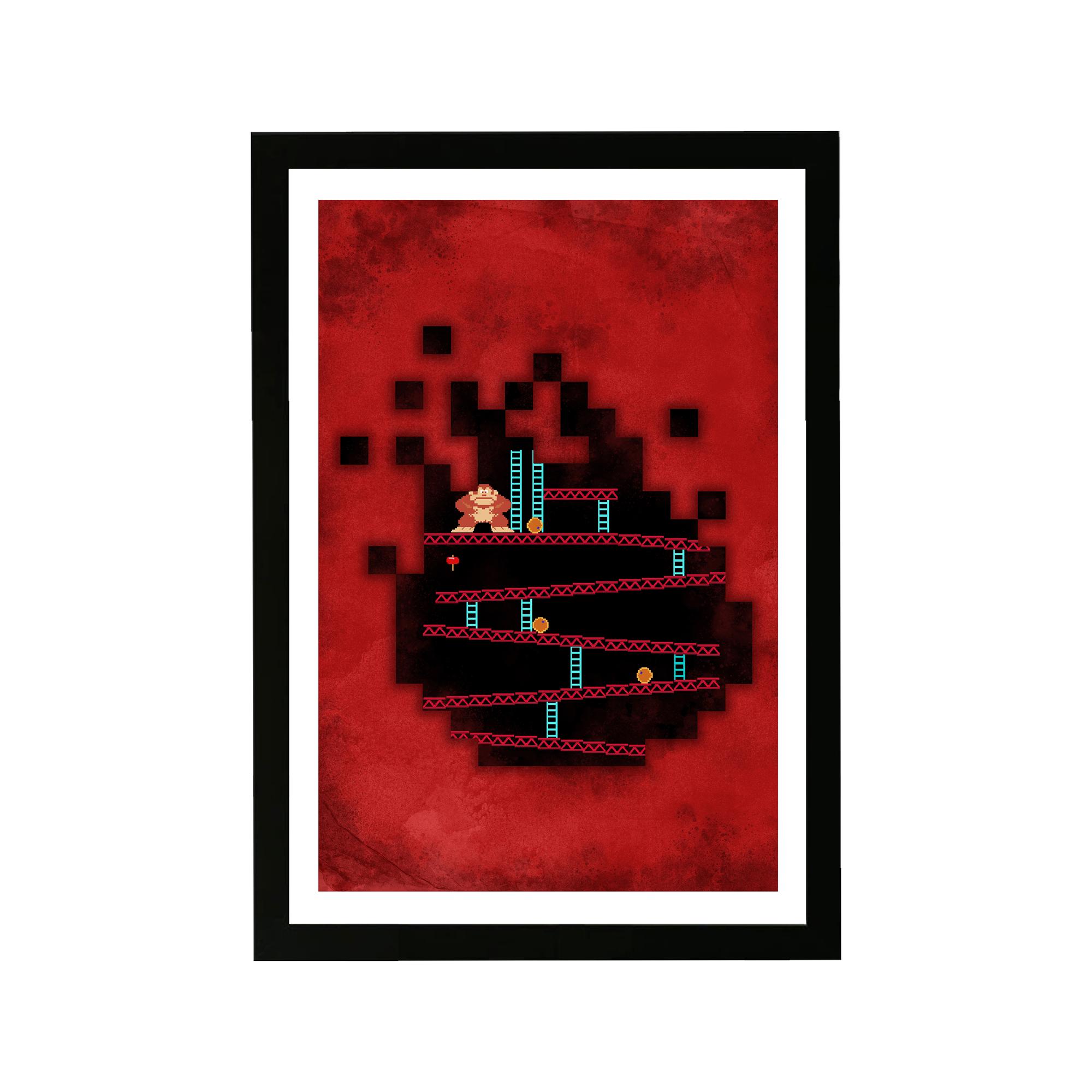 " Entertainment And Hobbies Nostalgic Arcade Game Video Games " Painting Print