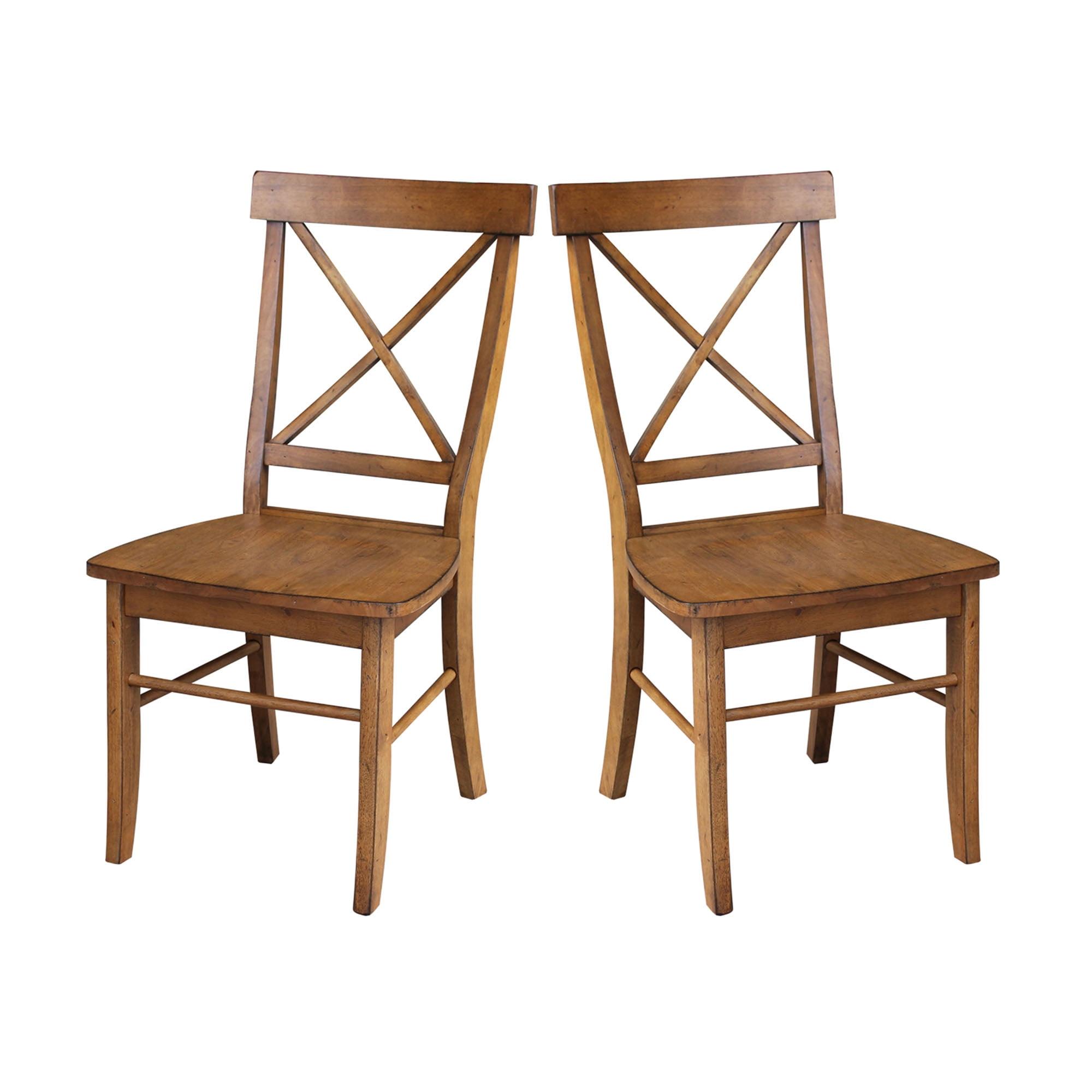 X-Back Chair with Solid Wood Seat