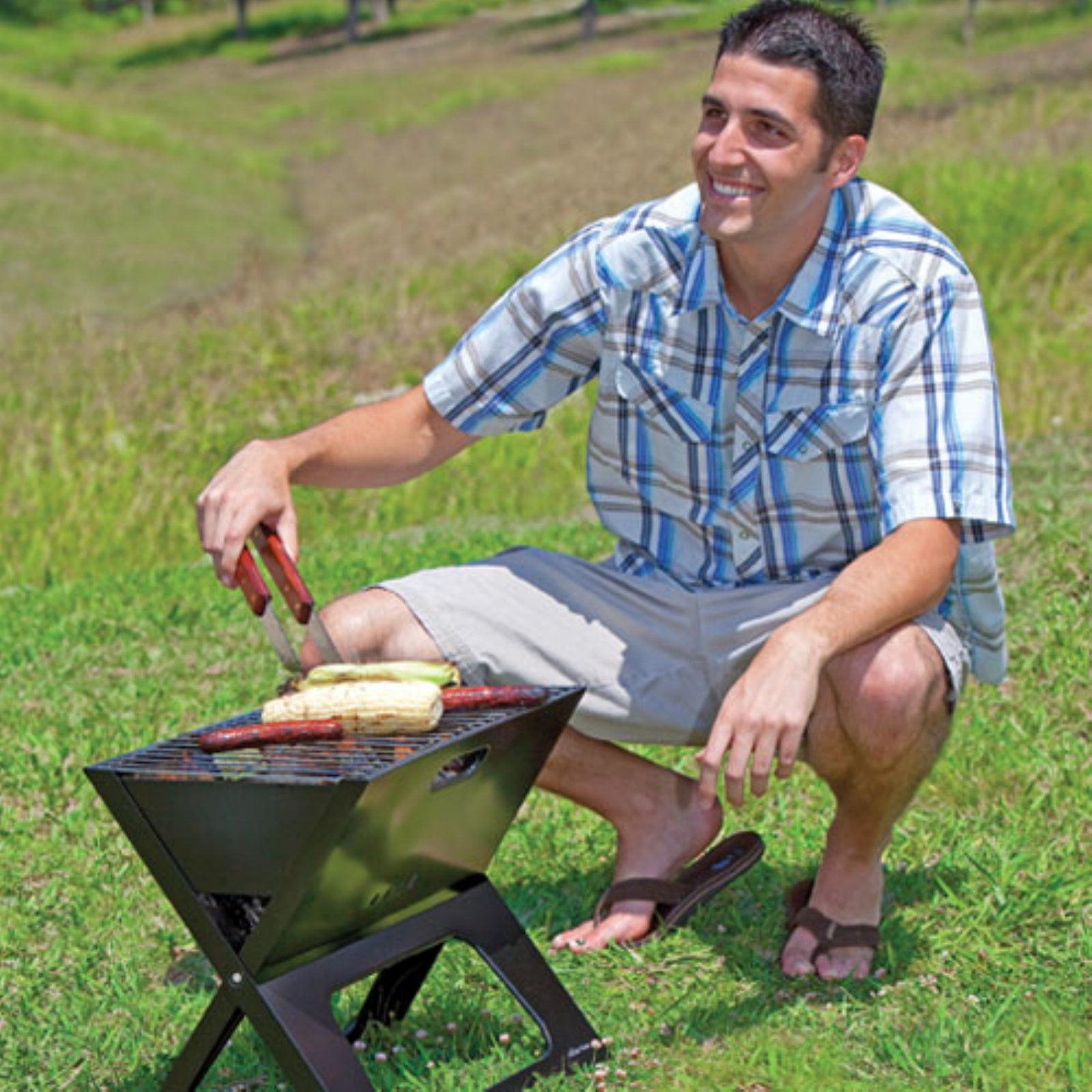 Picnic Time X Grill - Portable Charcoal Grill with Tote Model 775-00-175-000-0