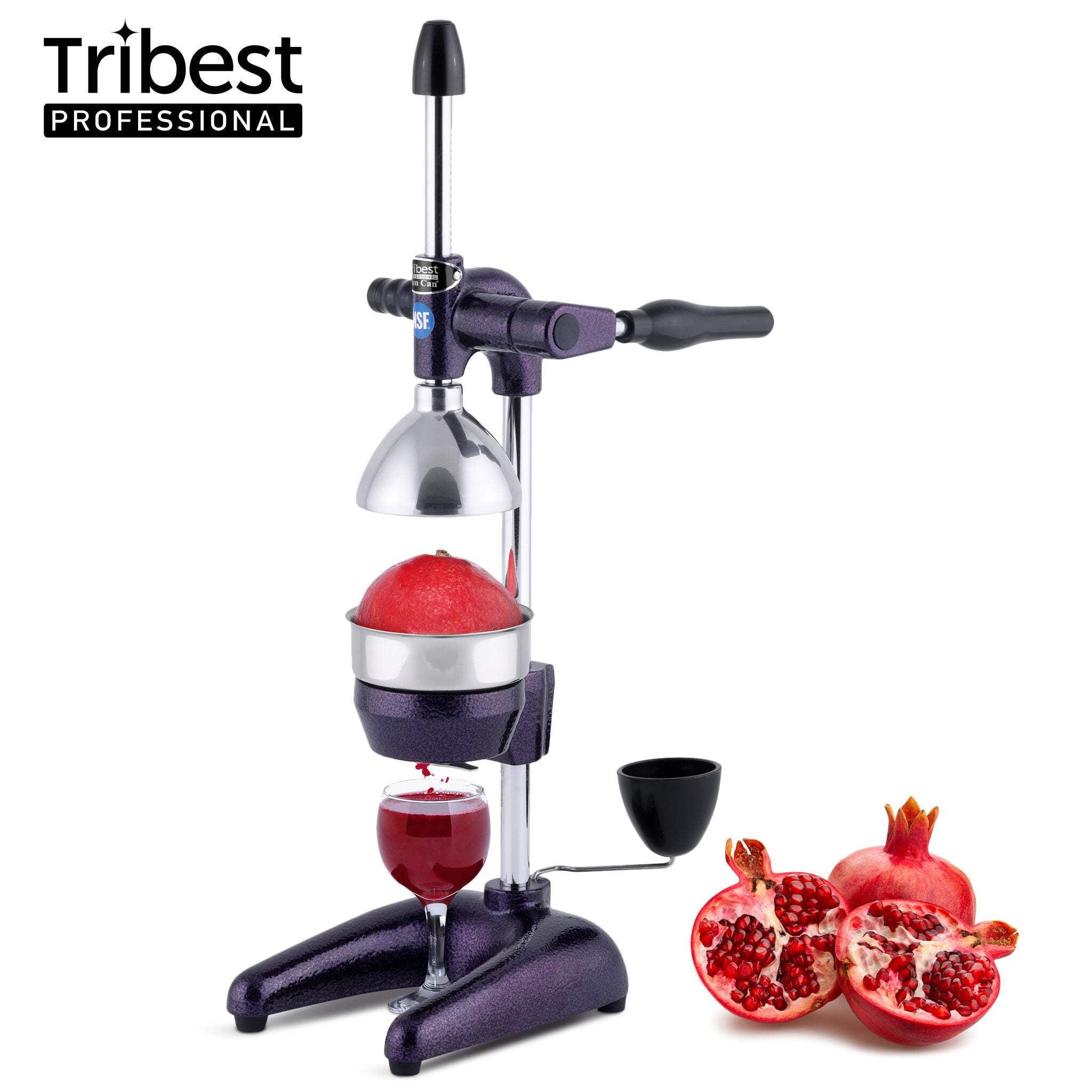 Tribest XL Purple Manual Juice Press for Citrus and Pomegranate