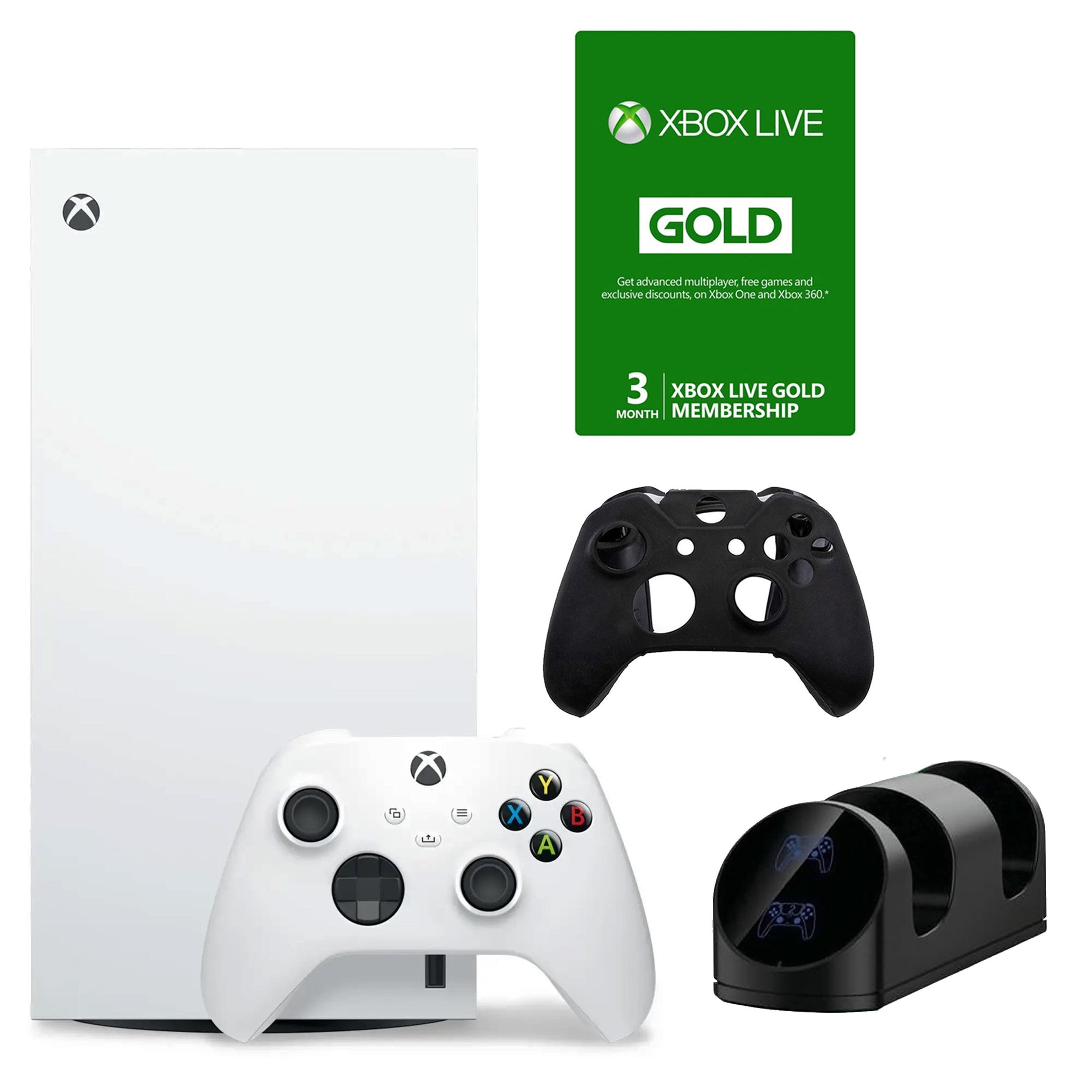 Xbox Series X Digital White Console with Accessories & 3 Month Live