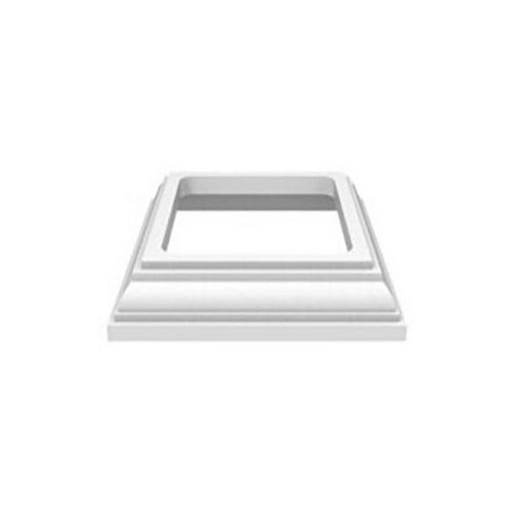 Barrette Outdoor Living 6''W x 6''D Heritage Base Trim White