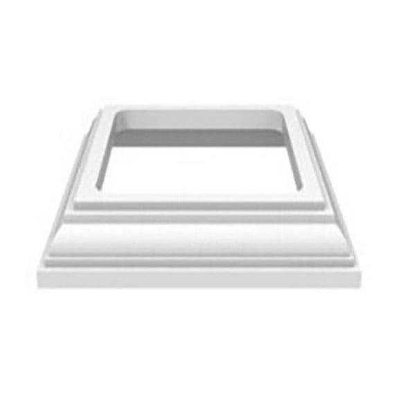 Barrette Outdoor Living 6''W x 6''D Heritage Base Trim White