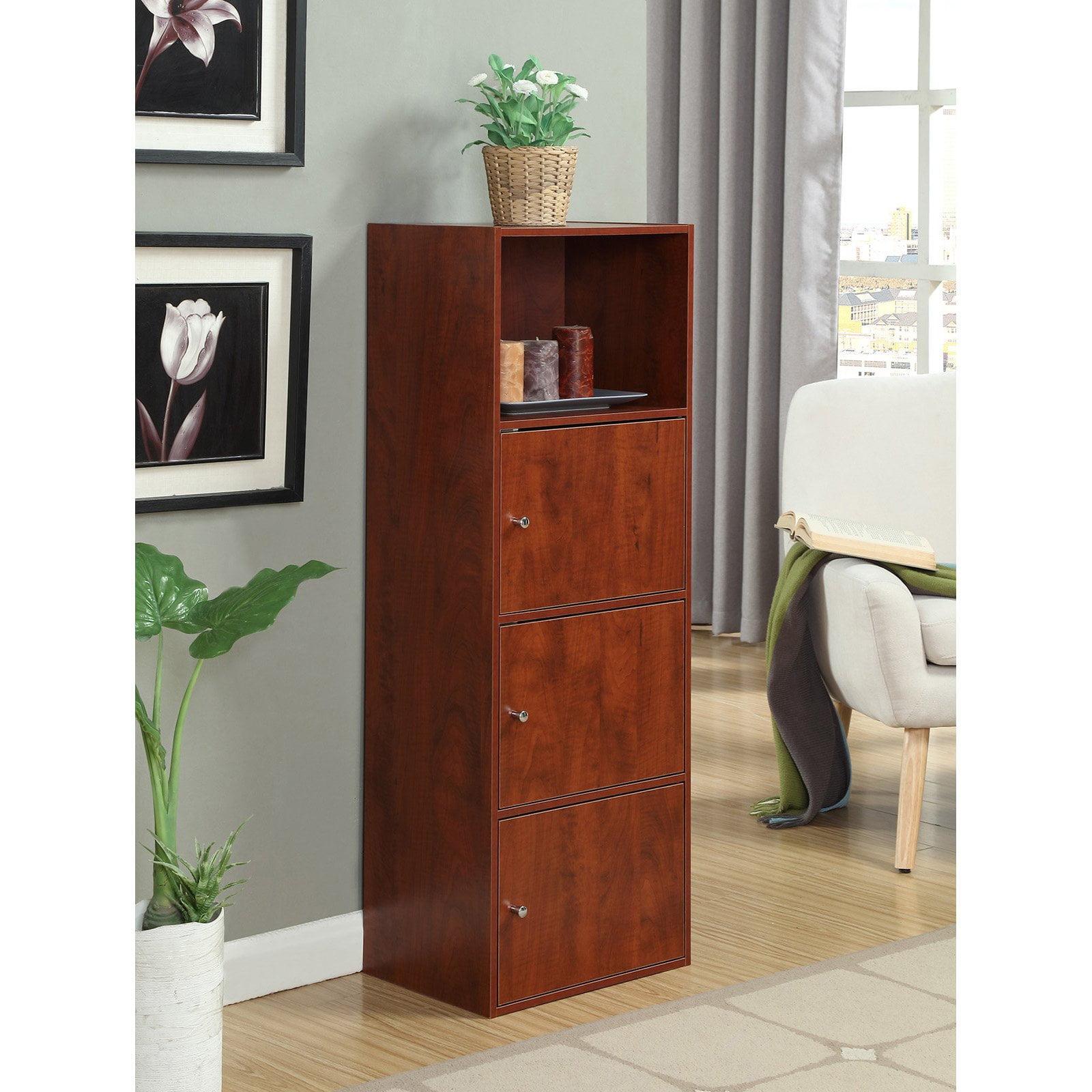 Xtra Storage 2 Door Cabinet with Shelf, Cherry