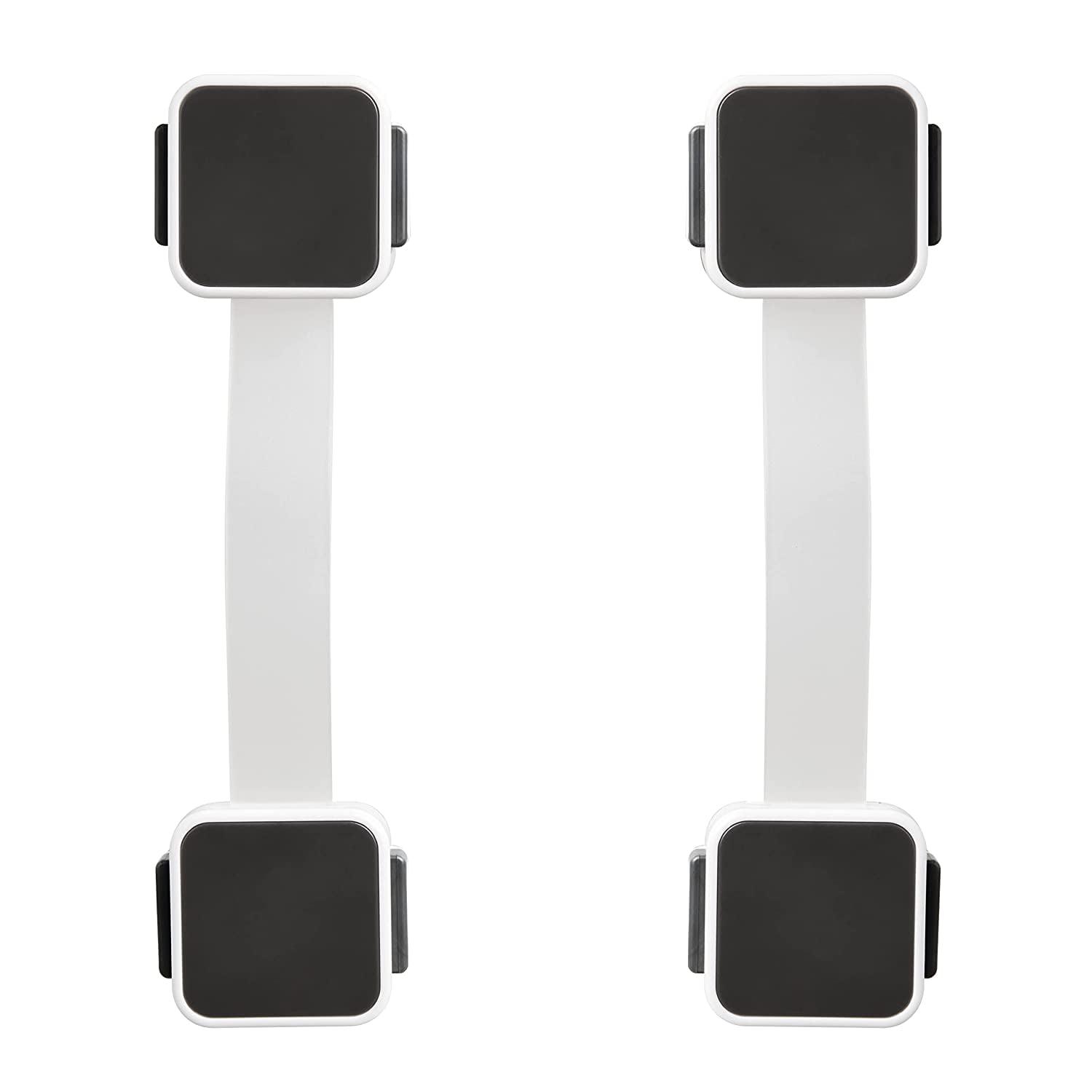 Munchkin® XtraGuard™ Dual Action Multi-Use Safety Infant Latches, White, 2 Pack