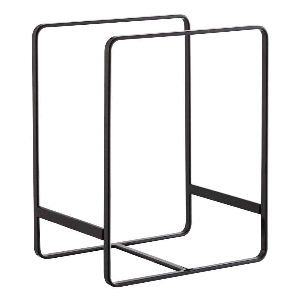 Yamazaki Home Plate Rack/Dish Stand/Dish Storage/Plate Holder, Large, Steel, Large