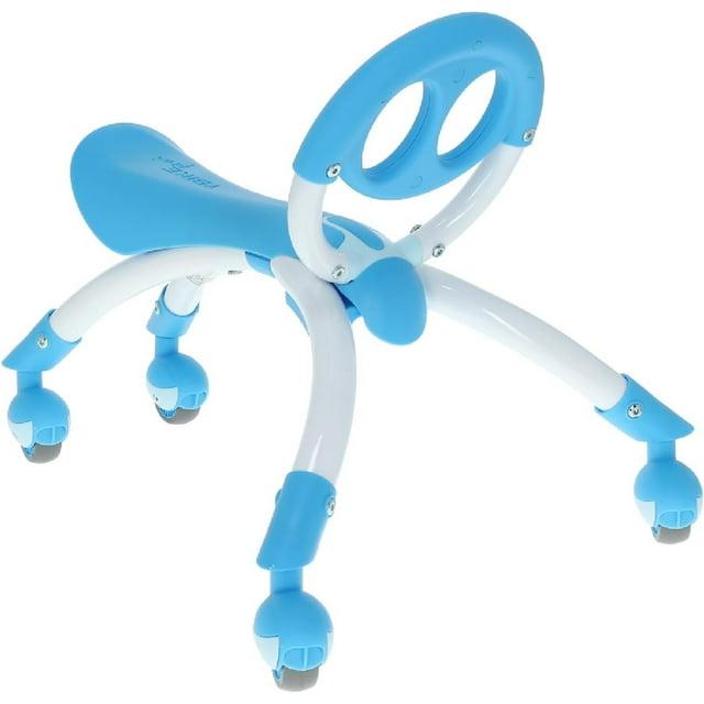 YBike Pewi Juguete para Montar a Pie, desde Andador hasta Paseo en Bicicleta para Niños Pequeños de 9 Meses a 3 Años, Azul