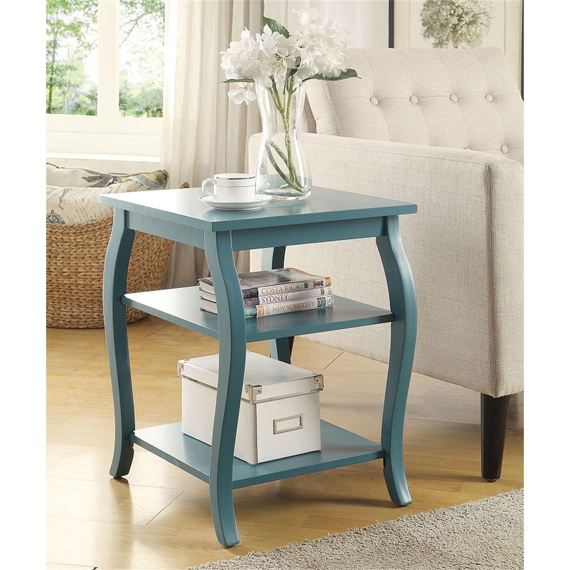 Becci End Table Teal - Saltoro Sherpi