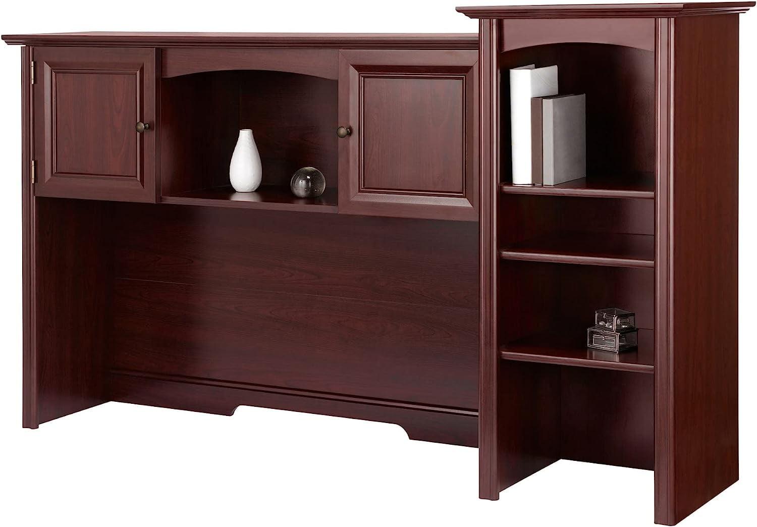 Broadstreet Cherry Wood Executive Hutch with Shelves