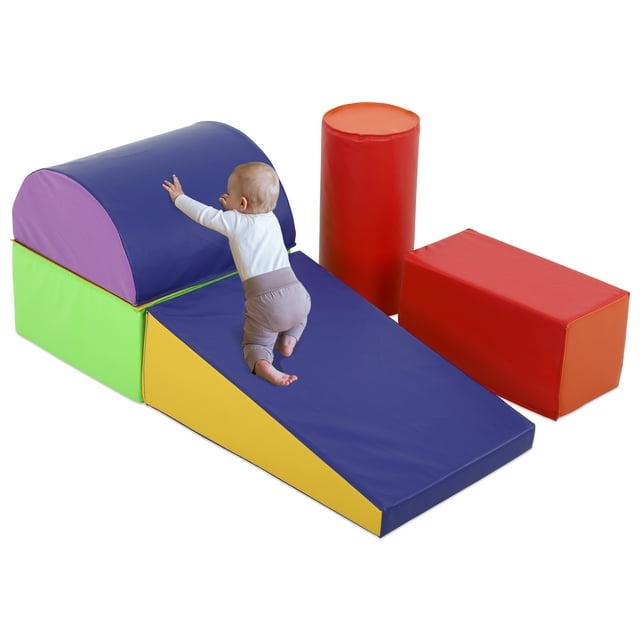 FDW Climbing Toys Soft Play Climbing 5-Piece for Toddlers and Kids, CM
