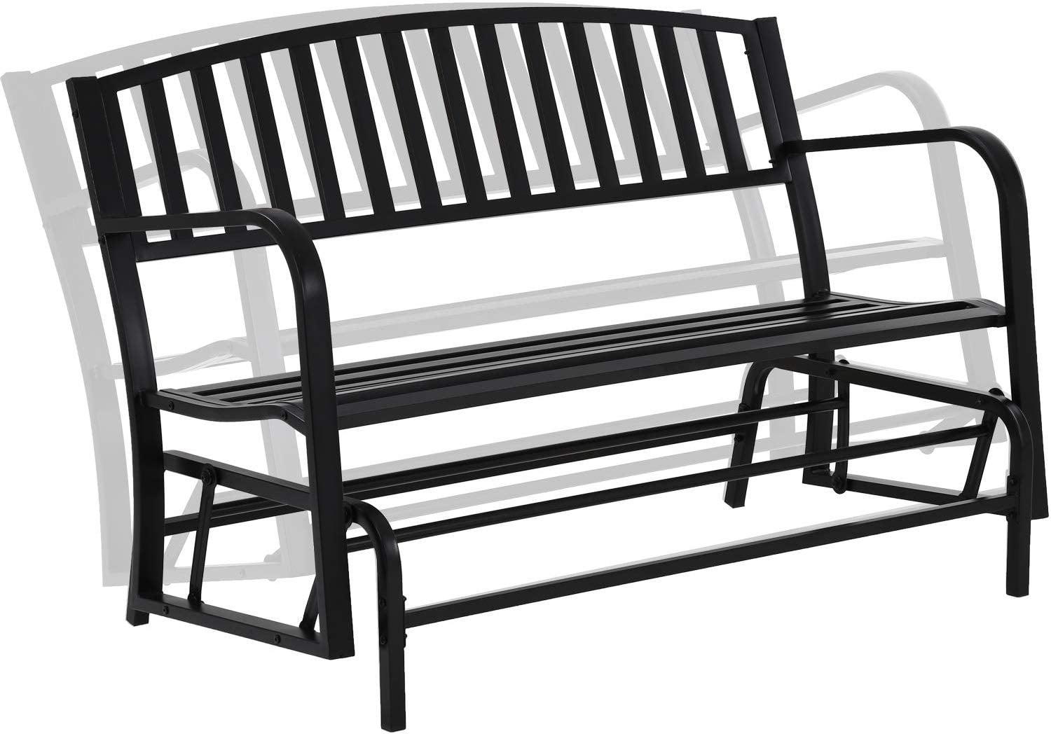 Stainless Steel Outdoor Bench