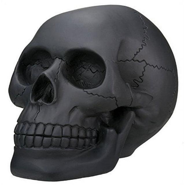 YTC SUMMIT 7749 Gorgeous Black Skull Figurine Statue