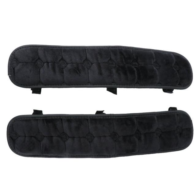 Black Memory Foam Office Chair Armrest Cushions