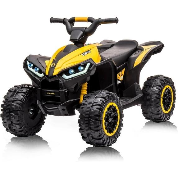 Hetoy 12V Battery Powered Electric Four-Wheeler With Music