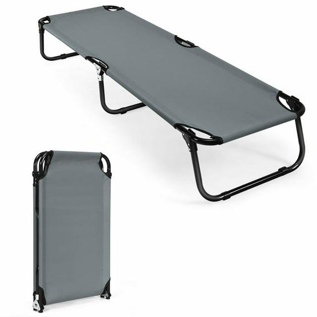 Patiojoy Outdoor Camping Cot Folding Camping Bed Sleeping Bed for Kids & Adult