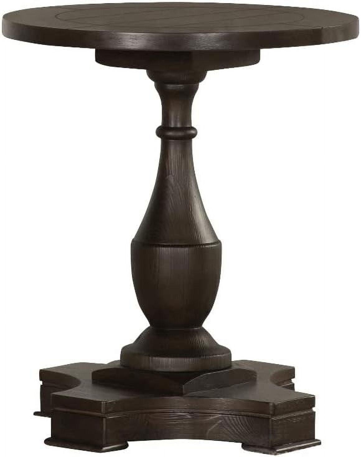 Morello Pedestal End Table