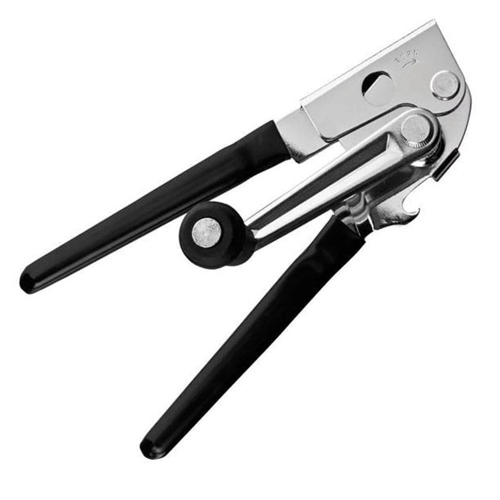 Commercial Oneida Easy Crank Can Opener Heavy Duty - Ergonomic Design,Black