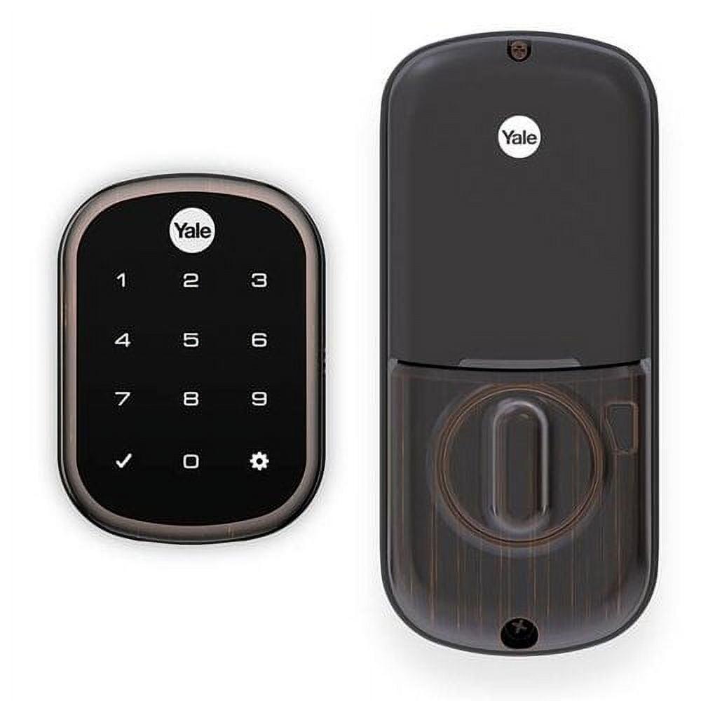 Satin Nickel Keyless Touchscreen Electronic Deadbolt