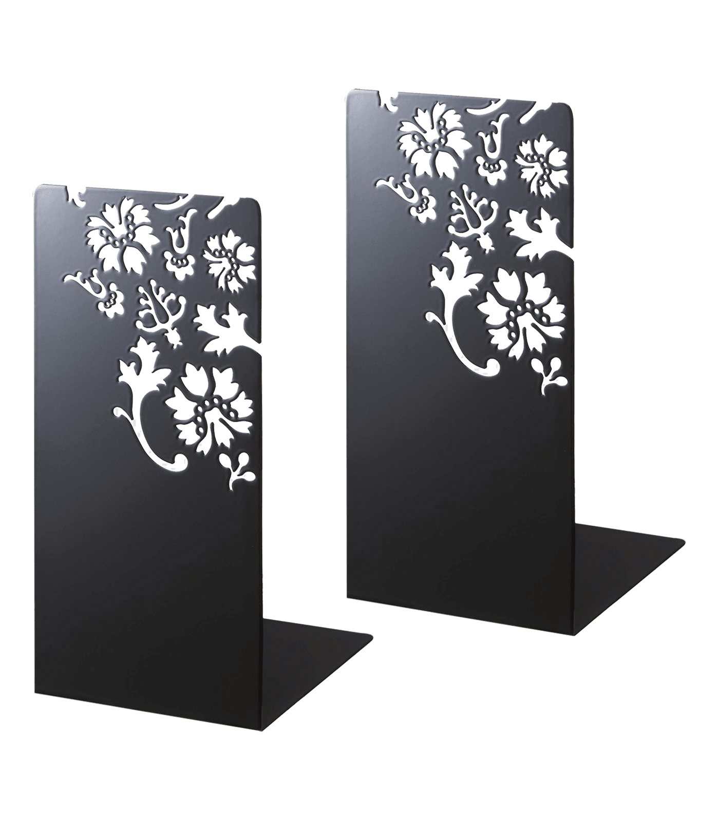 Yamazaki Home Yamazaki Home Kirie L-Shaped Book End, Large, Steel, Large, No Assembly Req. (Set of 2)