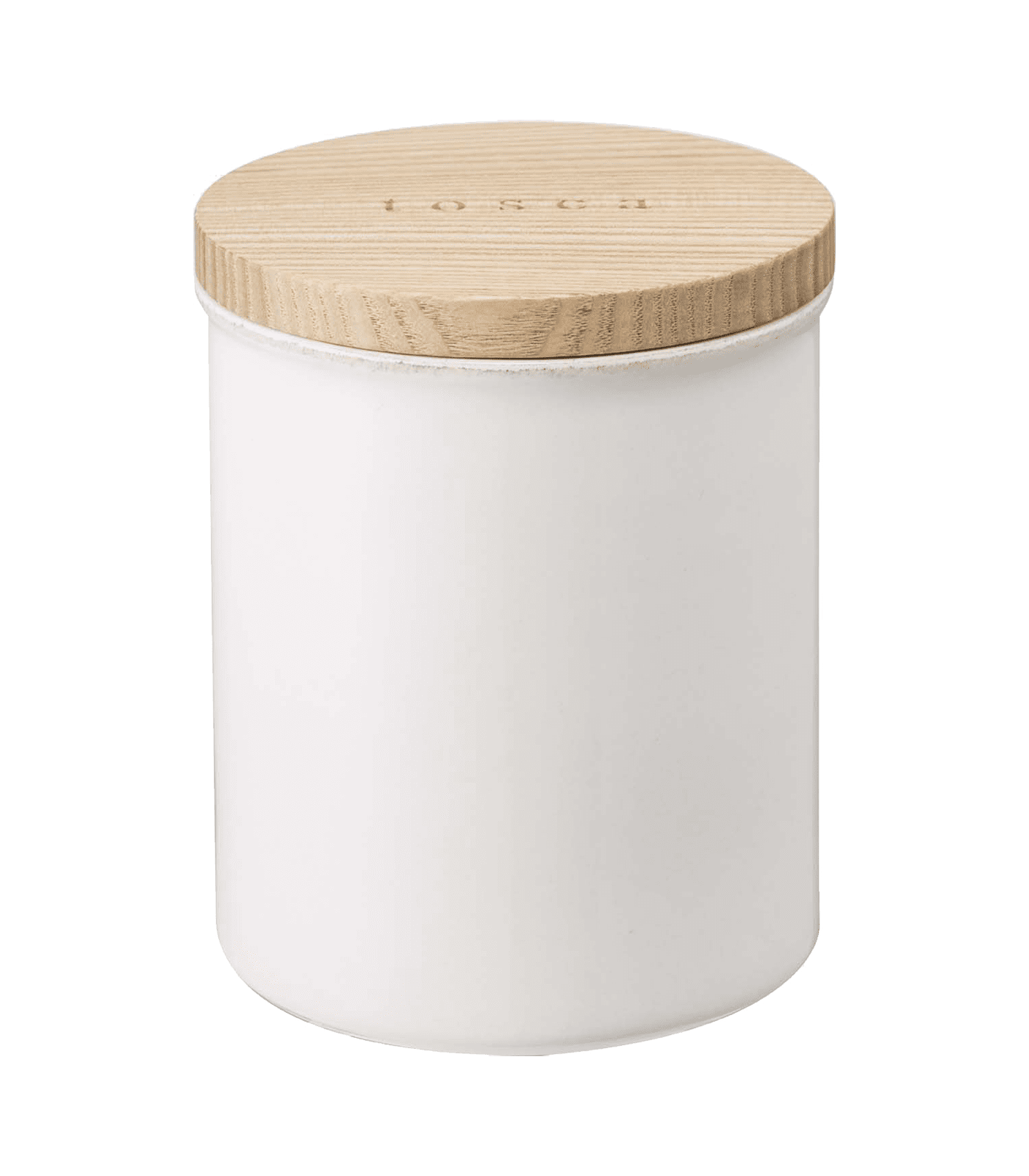 White Ceramic BPA-Free Scandinavian Canister Set