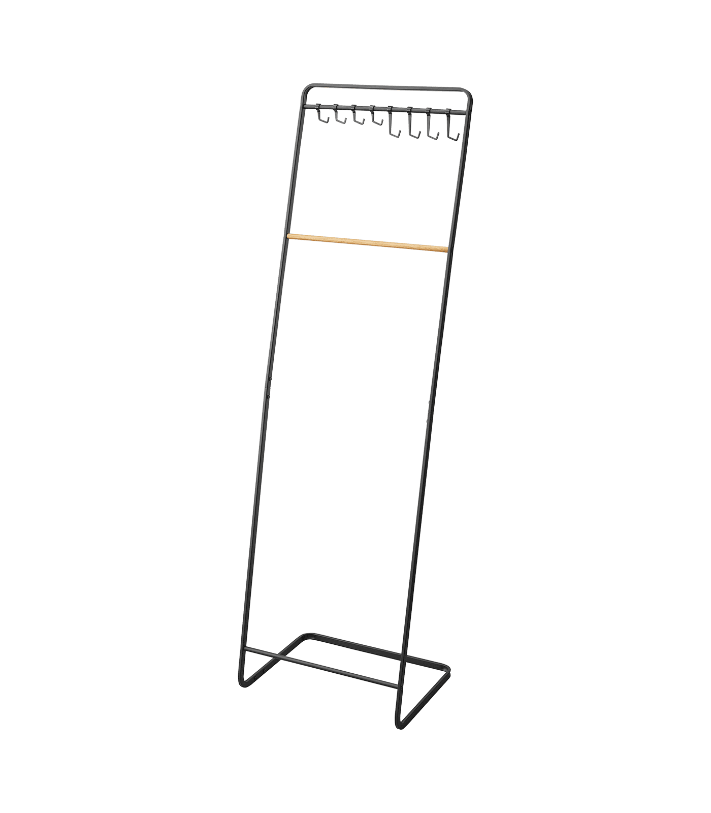 Yamazaki Home Steel 8 - Hook Freestanding Coat Rack