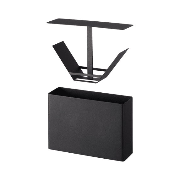 Yamazaki Home Yamazaki Home 02 Coffee Filter Case - Kitchen Storage Holder Container, Steel, Lid