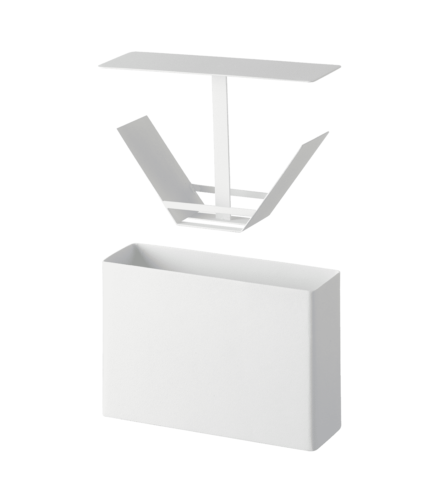 Yamazaki Home Yamazaki Home 02 Coffee Filter Case - Kitchen Storage Holder Container, Steel, Lid