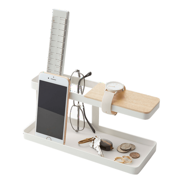 Yamazaki Home Countertop Spice Caddy, Storage And Organizer Rack, Steel, Anti-Slip Rubber Feet