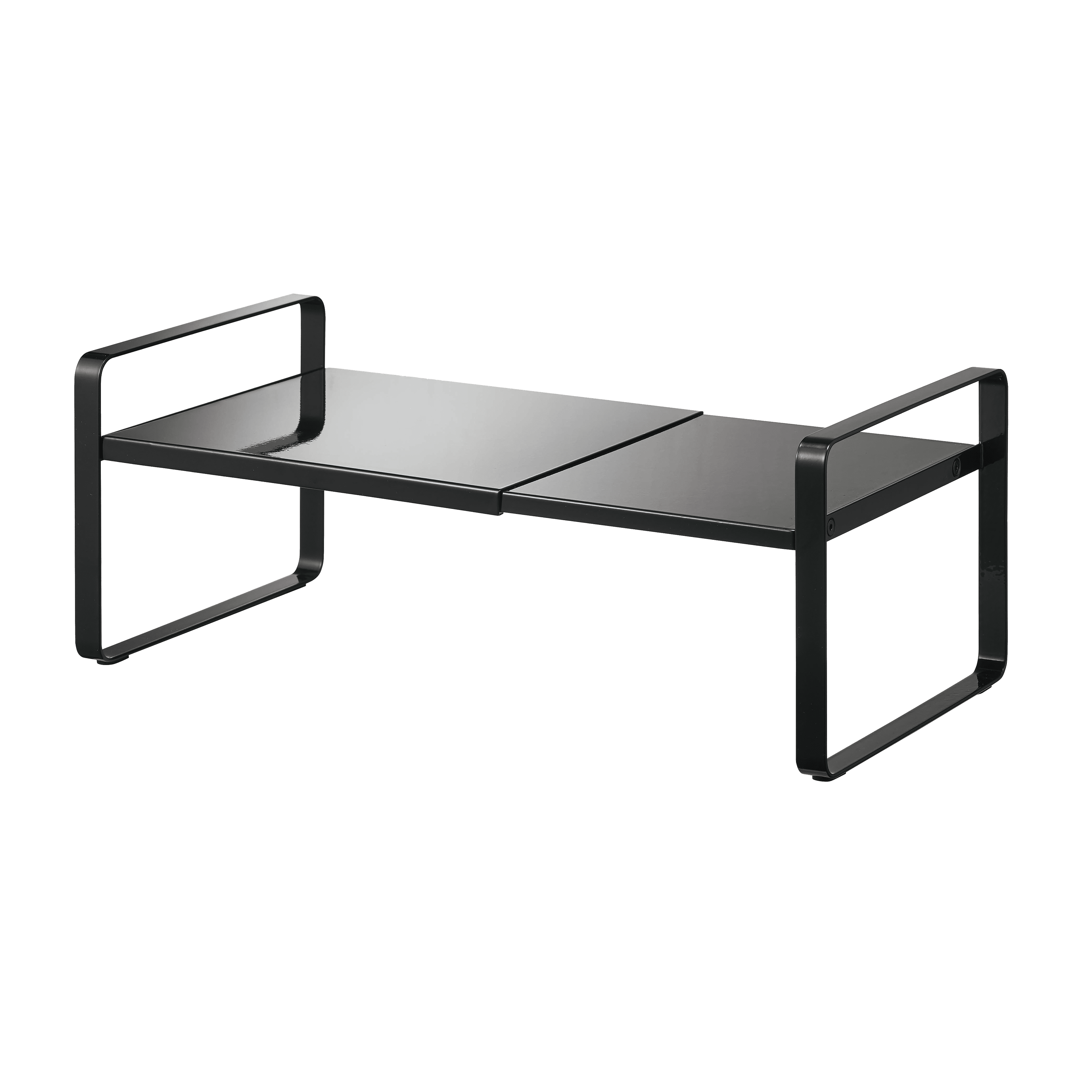 Yamazaki Home Yamazaki Home Steel Kitchen 2 Tiered Shelf Rack- Expandable Countertop Organizer For Kitchen, Steel