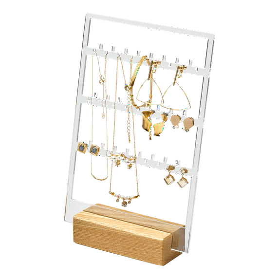Yamazaki Home Rin Plastic Jewelry Stand