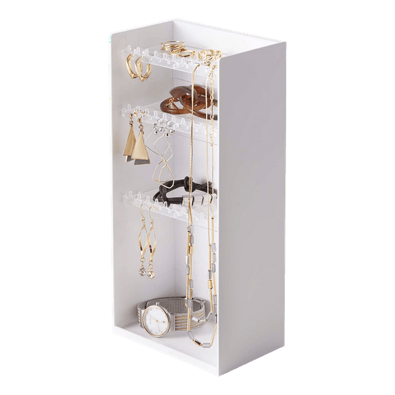 Yamazaki Home Tower Makeup Jewelry Stand