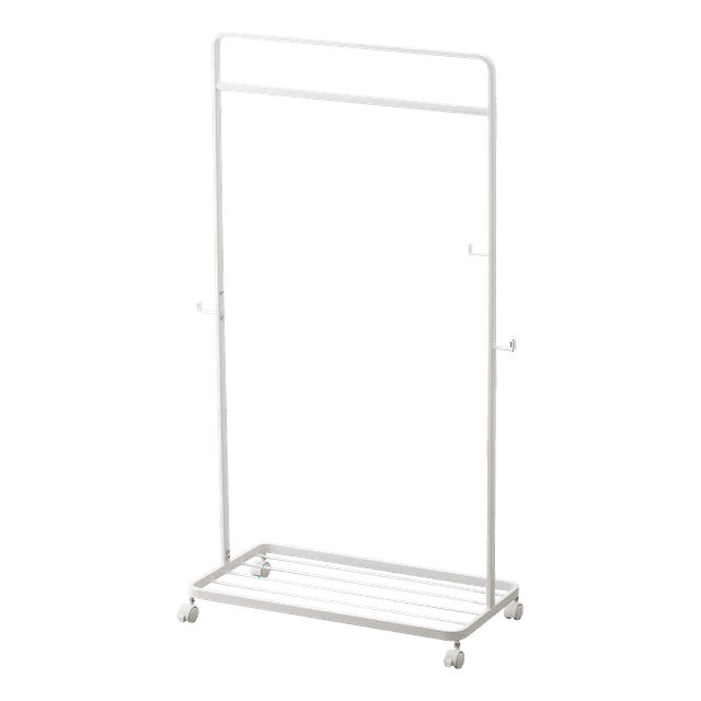 Yamazaki Home Kids Clothes Rack, Steel, Wheels