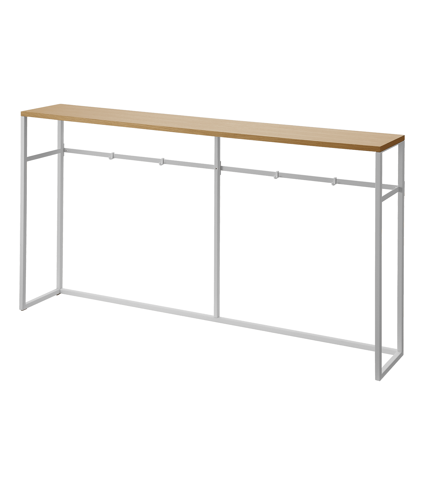 Yamazaki Home Long Console Table - Two Styles, Steel, Open, Holds 11 Lbs