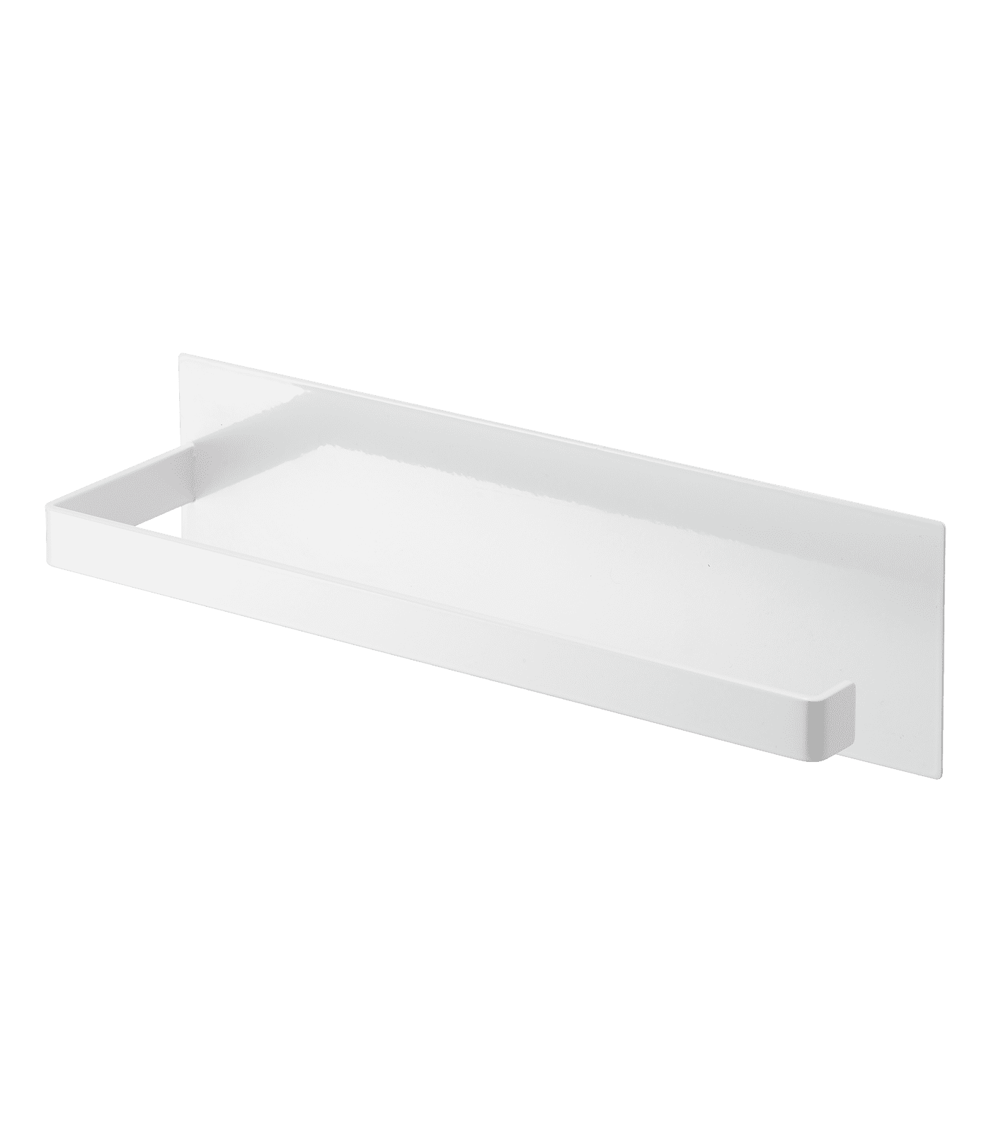 White Steel Magnetic Paper Towel Holder