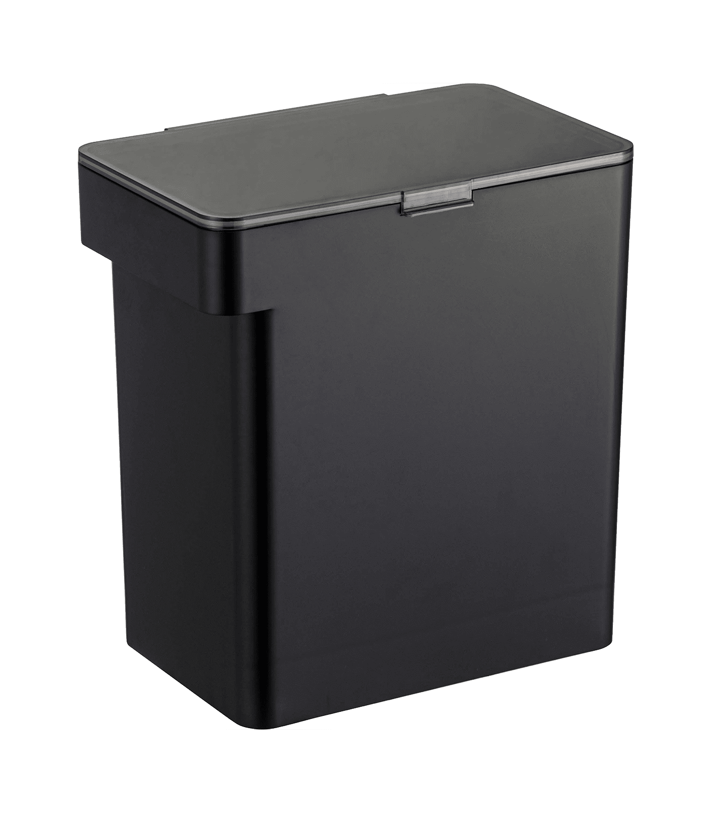 Large Black Airtight Plastic Pet Food Container