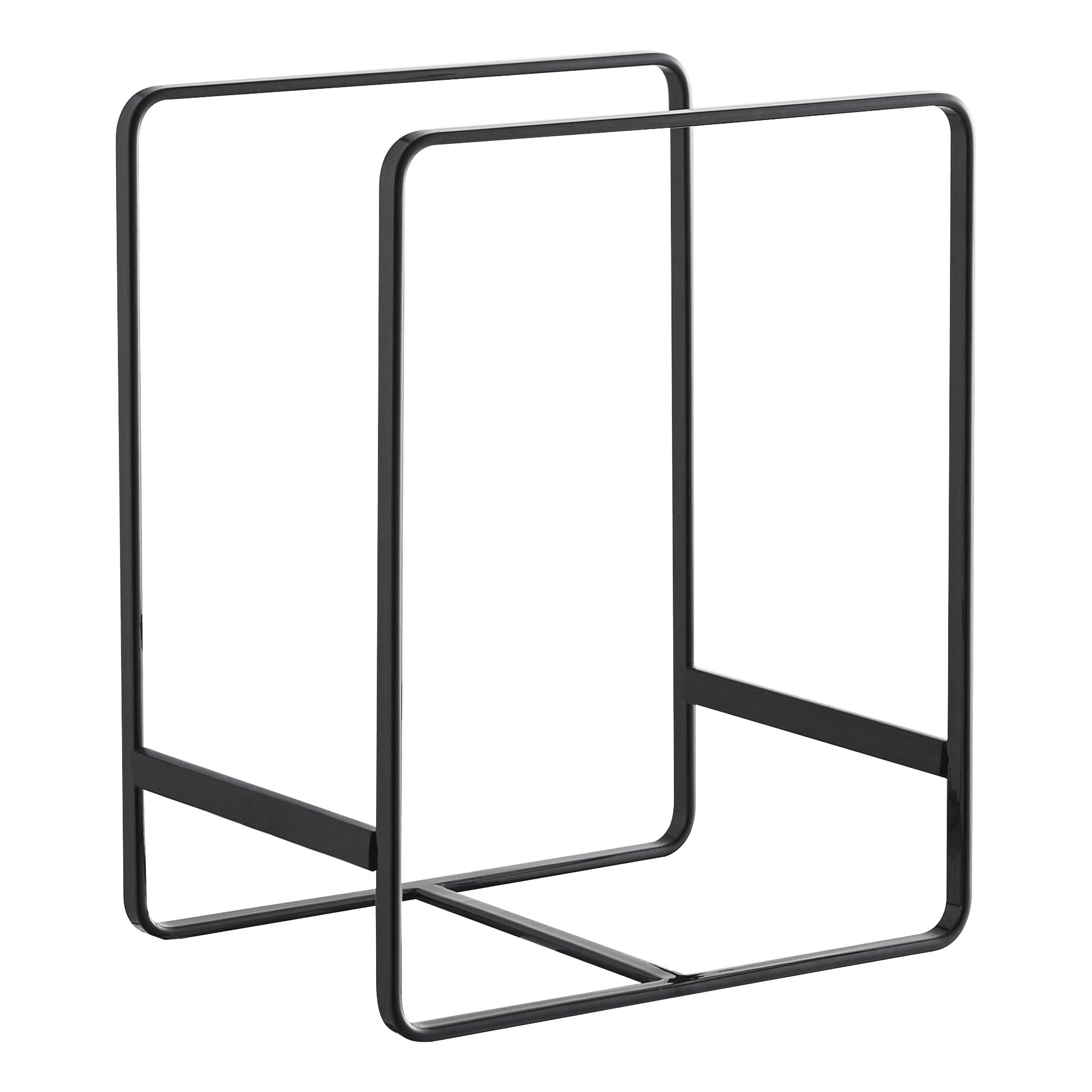 Yamazaki Home Plate Rack/Dish Stand/Dish Storage/Plate Holder, Large, Steel, Large