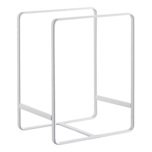 Yamazaki Home Plate Rack/Dish Stand/Dish Storage/Plate Holder, Large, Steel, Large