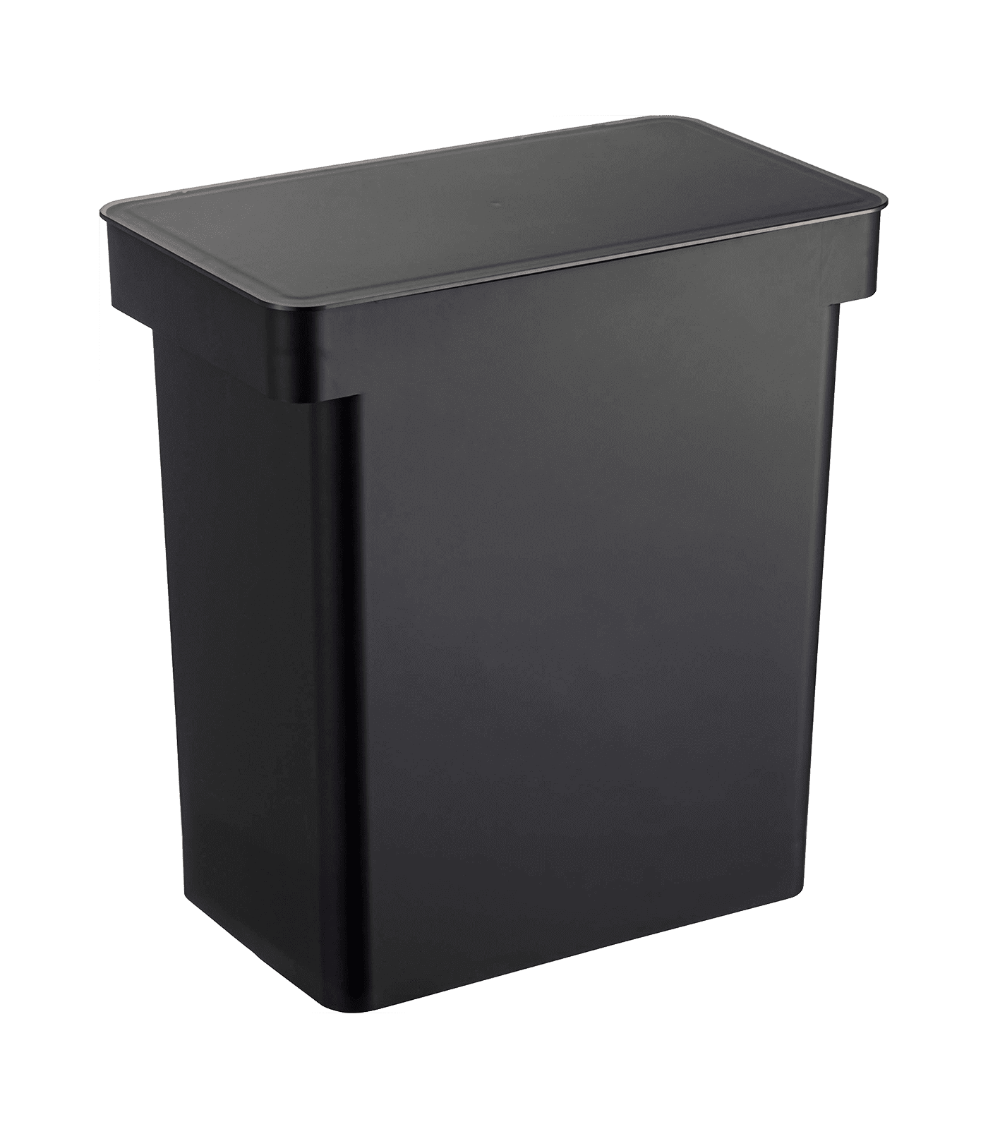 Black Extra Large Airtight Plastic Pet Food Storage Container