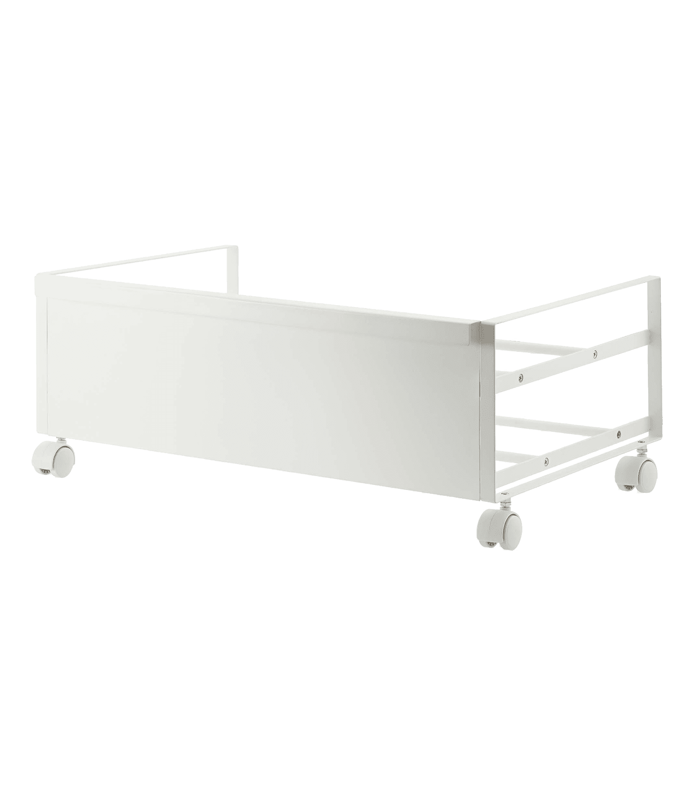 Yamazaki Home Rolling Shoe Rack, Steel, Holds 4 shoes, 6 heels, Wheels