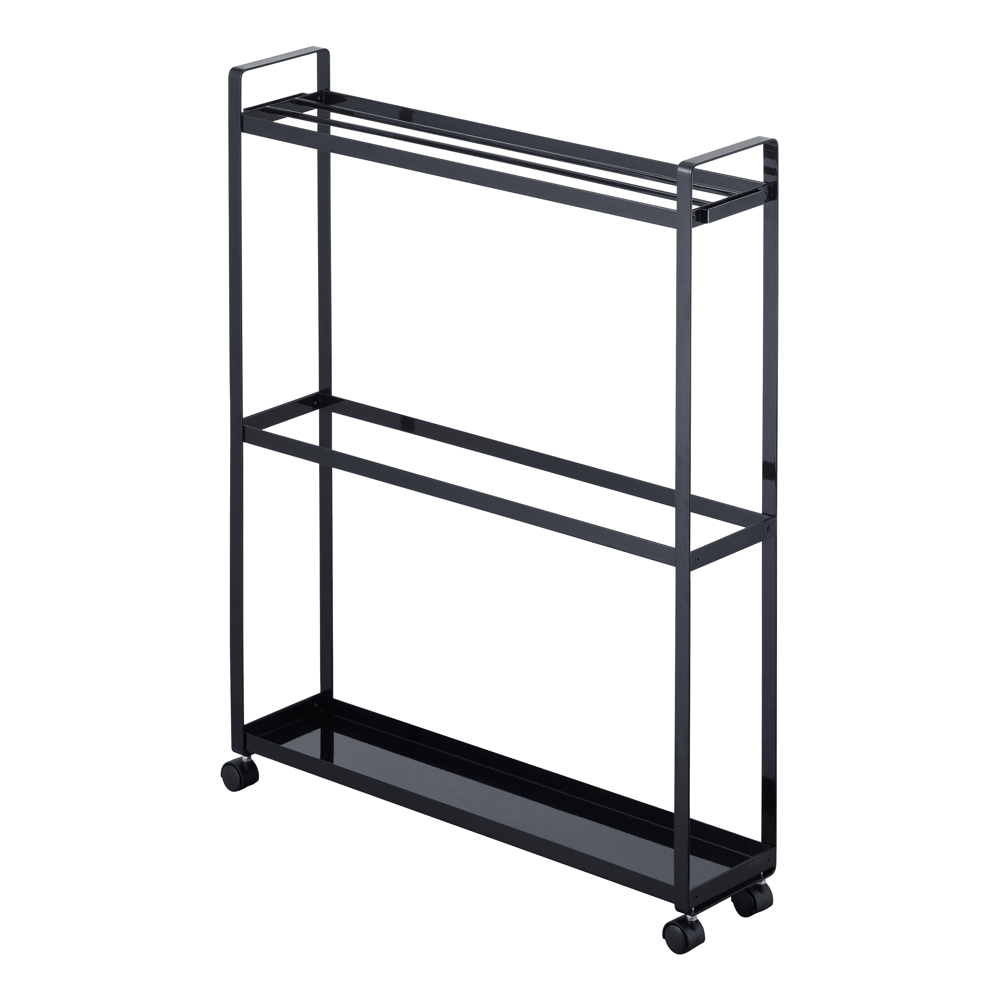 Tower Yamazaki Home Towel Rack And Bath Cart, Rolling Bathroom Storage Organizer